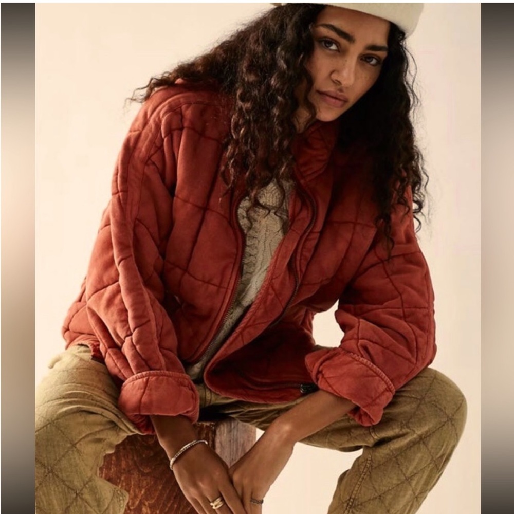 ✨Free People✨ Quilted Dolman Jacket